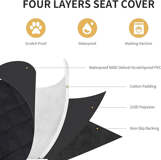 Toozey SUV Cargo Liner for Dogs