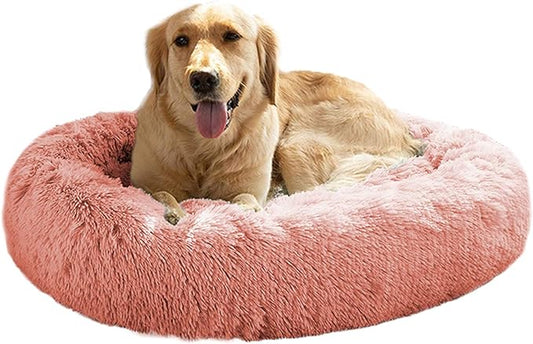 MFOX Calming Dog Bed (L/XL/XXL/XXXL) for Medium and 25/35/55/100lbs