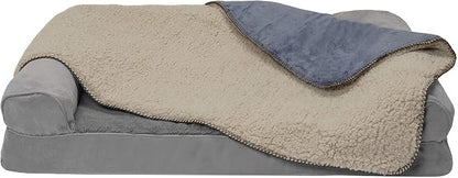Furhaven Waterproof & Self-Warming Throw Blanket for Dogs & Indoor Cats