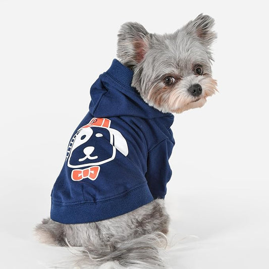 Puppia Spring/Summer Chewie Dog Hooded Shirt Trendy Fashionable Cute Dog Apparel