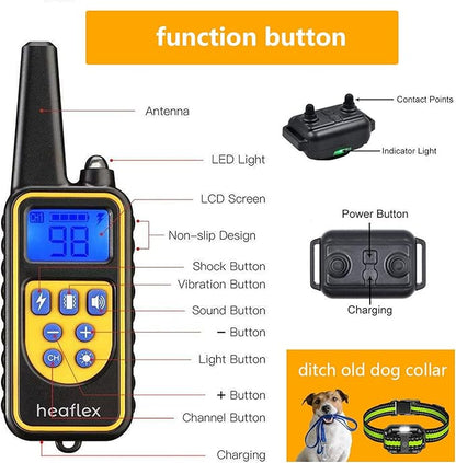 Dog Shock Collar with Remote 1640ft Dog 3 Electronic