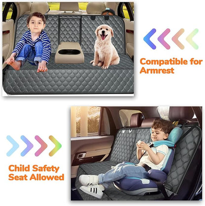 URPOWER Dog Car Seat Cover for Back Seat