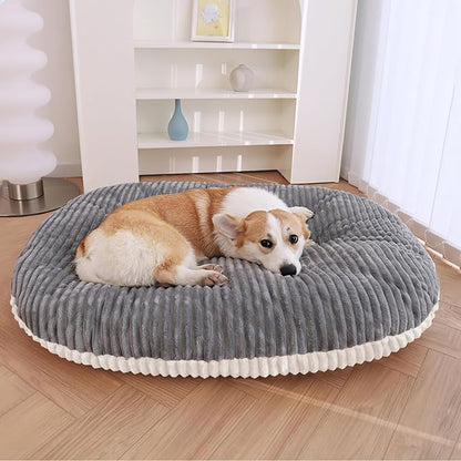 Patas Lague Reversible Orthopedic Dog Bed for Small Dogs 24''x18''