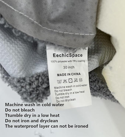 Dog Playpen Bed with Waterproof Washable Removable Cover 30 Inch