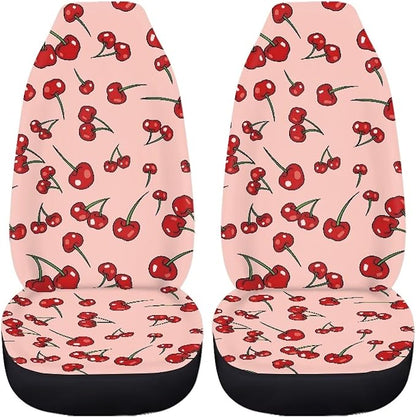 Cherry Car Seat Covers Full Set of 2