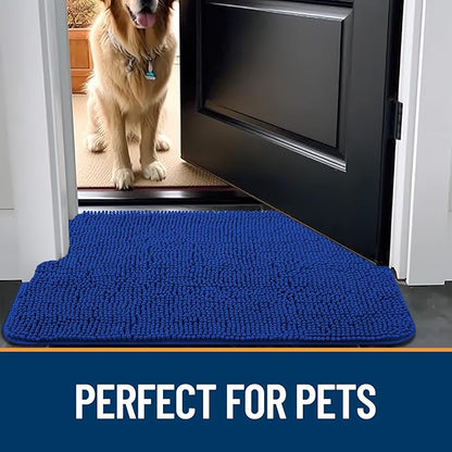 OLANLY Dog Door Mat for Muddy Paws 24x16