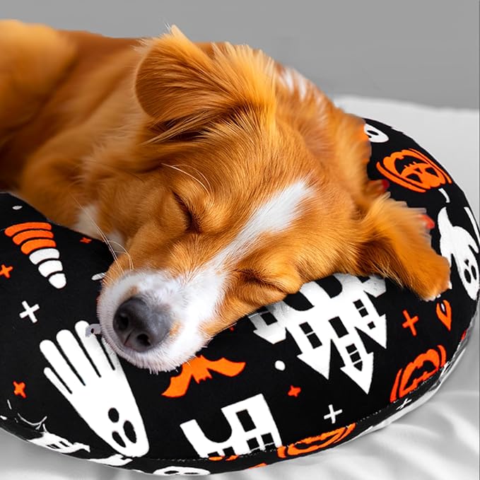 Mity rain Dog Pillow 14.2" * 9.4", Anxiety