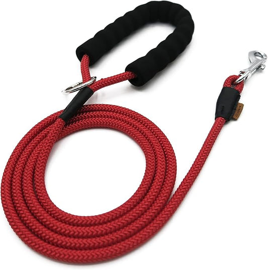 Dog Leash ((1/3") - 6FT, Red)