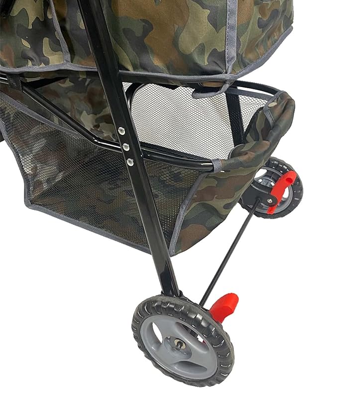 AmorosO 4 Wheels Pet Convenient Stroller