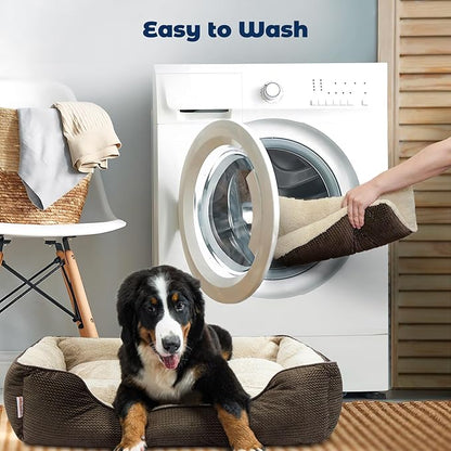 Miguel Dog Bed with Removable Cushion/Pillow for Medium Small Dogs 30 Inch