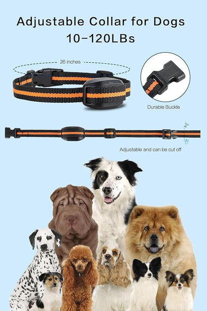 Strg Dog Shock Collar with Remote 1900ft IPX7 3 Training