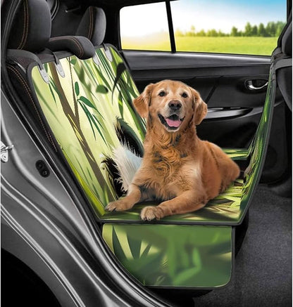 AFPANQZ Panda Back Seat Cover Protector Waterproof Scratchproof