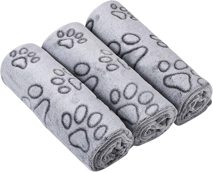 1 Pack 3 Dog Blanket Super Soft Warm Small(23"x15")