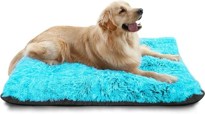 KISYYO Dog Beds for Medium Dogs Fixable Deluxe Cozy Dog Kennel Beds for Crates Washable Dog Bed 30 x 19 x 3 Inches,