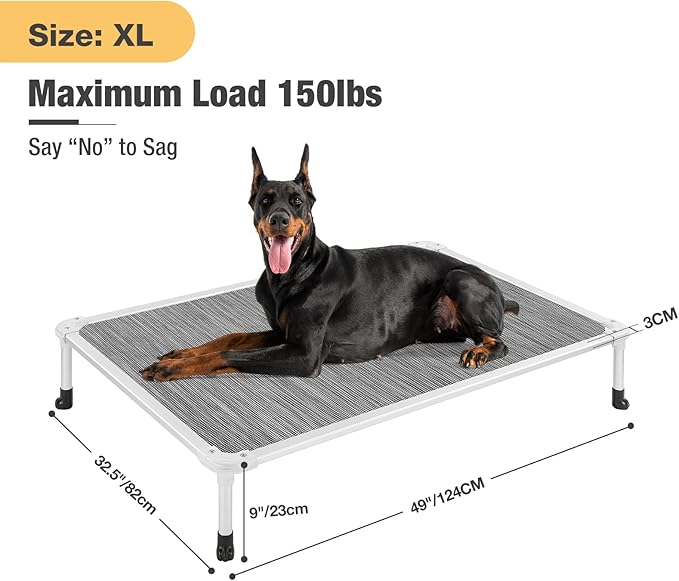 Veehoo Chew Proof Elevated Dog Bed