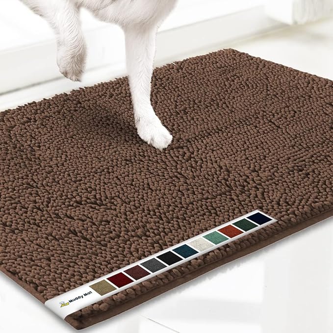 Muddy Mat® AS-SEEN-ON-TV Highly Absorbent Microfiber Door Mat and Pet Rug 72"X48"