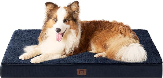 EHEYCIGA Orthopedic XL Dog Beds for Extra Large Dogs with Removable Washable Cover for Crate 41x27