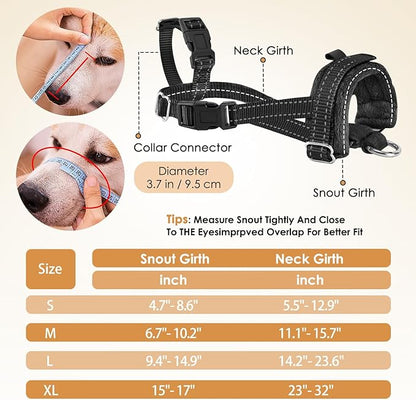 SlowTon Soft Dog Muzzle