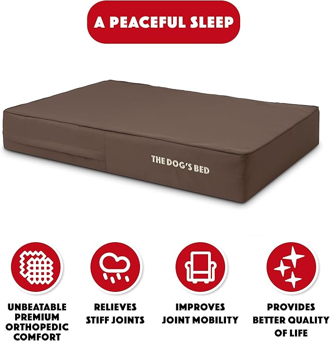 The Dog’s Bed Orthopedic Memory Foam Dog Bed 64x44, Pain
