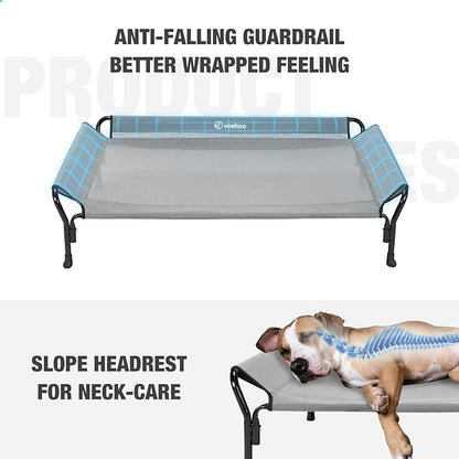 Veehoo Cooling Raised Dog Bed