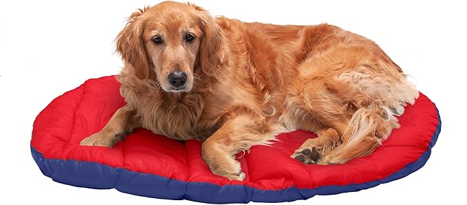 Furhaven Outdoor Travel Dog Bed for Large/Medium Dogs w/ Carry Bag