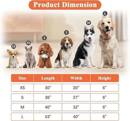 Dog Bed Covers Replacement Washable 30Lx20Wx6H Inches