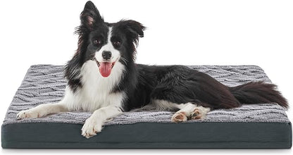 JOEJOY Orthopedic Dog Bed for Extra Large Medium Dogs 36x27 Inch