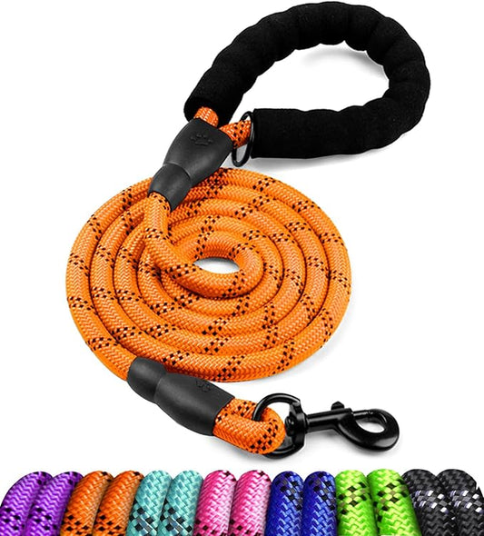 COOYOO Dog Leash 5/6 FT with Comfortable Padded