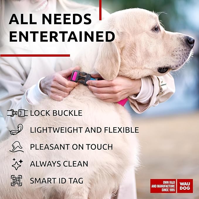 WAUDOG Waterproof Dog Collar