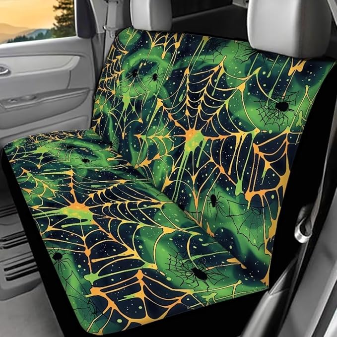 Green Swamp Web Seat Covers for Car Back