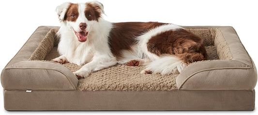 INVENHO Orthopedic Dog Bed for Large Dogs