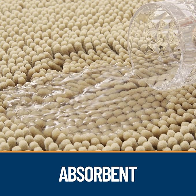 OLANLY Dog Door Mat for Muddy Paws 59x24