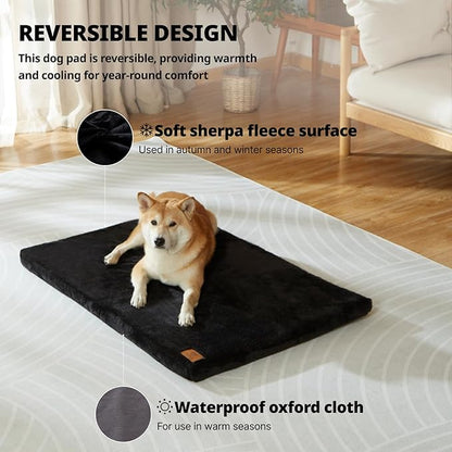 Memory Foam Dog Crate Pad 36-inch Dog