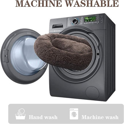 MFOX Calming Dog Bed (L/XL/XXL/XXXL) for Medium and 25/35/55/100lbs