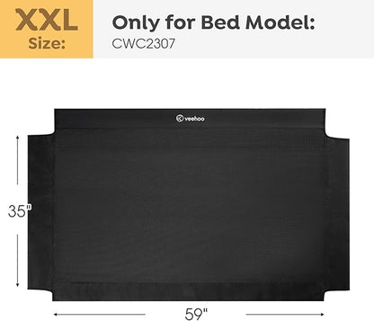 Veehoo Dog Bed Replacement Cover for Bed Model CWC2307