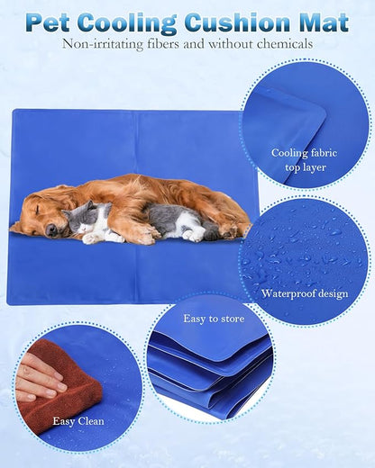 Dog Cooling Mat 20" x 26" Activated