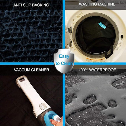 Dog Car Seat Cover Hammock Pet Seat Cover Protector for Cars Truck & SUV 100% Waterproof