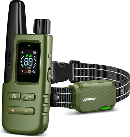 Jugbow Dog Shock Collar 3300FT Dog IPX7 Waterproof 4 Training