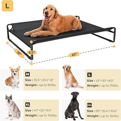Veehoo Original Cooling Elevated Dog Bed CWC2201