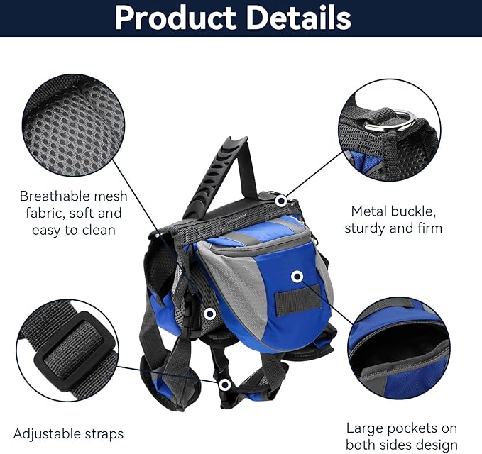 Dog Backpack Harness