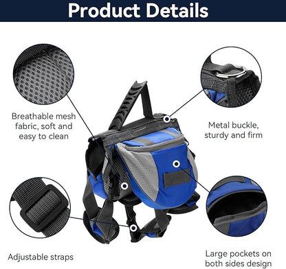 Dog Backpack Harness