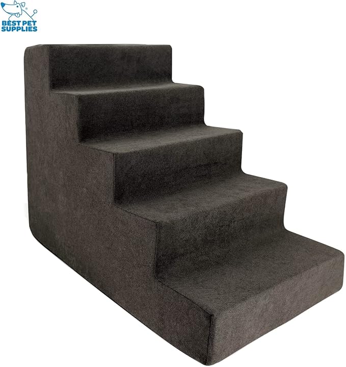 Best Pet Supplies Dog Stairs for Small Dogs & Cats 5-Step