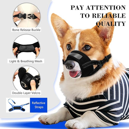 Dog Muzzle XL(Circumference:7''-10.6''in))