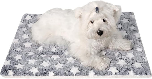 Soft Flannel Thickened Pet Soft Fleece Pad Pet (22 * 30in X-Large)
