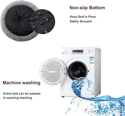 Calming Dog Bed for Large Cats and Dogs 23.5'')