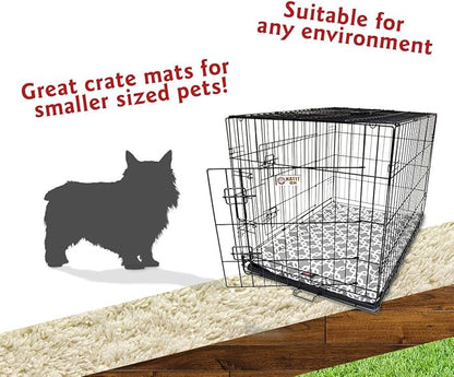 24" Links Gray Crate Dog Bed Mat By Majestic Pet Products