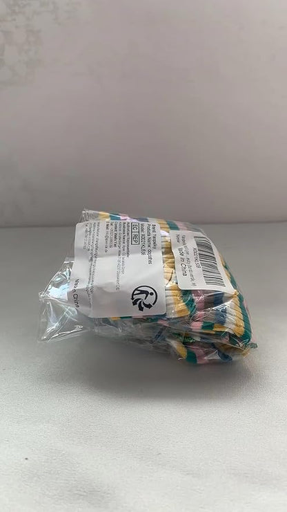 Small Medium Dog Clothes Rainbow Striped Dog Shirts Stretchable Long Sleeve Cat T-Shirt Pet Outfits for Chihuahua Yorkie Teddy (Green Edge