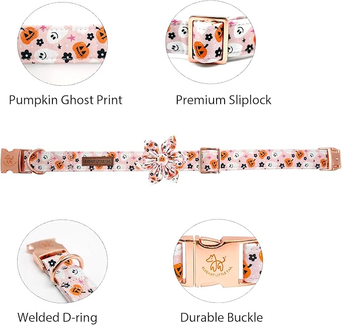 Elegant little tail Halloween Dog Collar