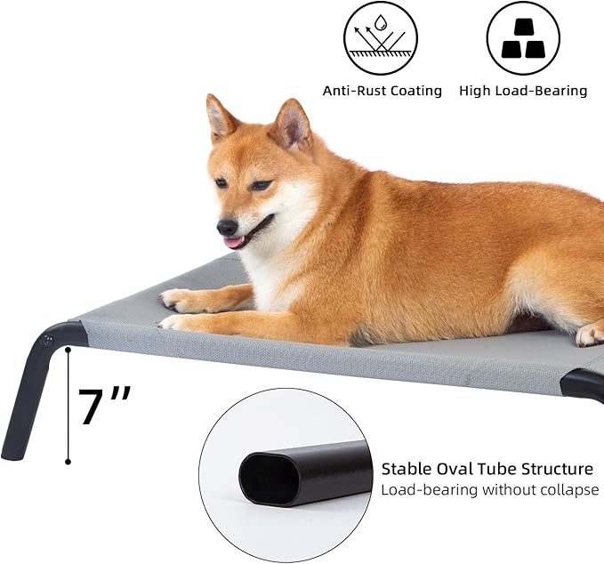pettycare Elevated Outdoor Dog Bed 41''