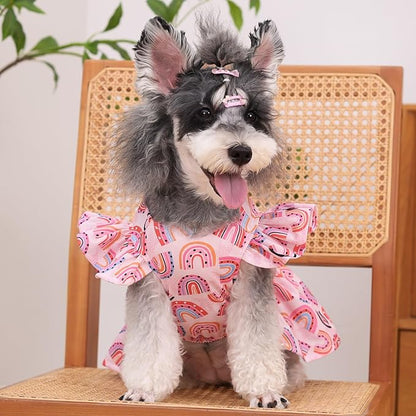 CuteBone Dog Dress Princess Puppy Birthday Dresses FX11M